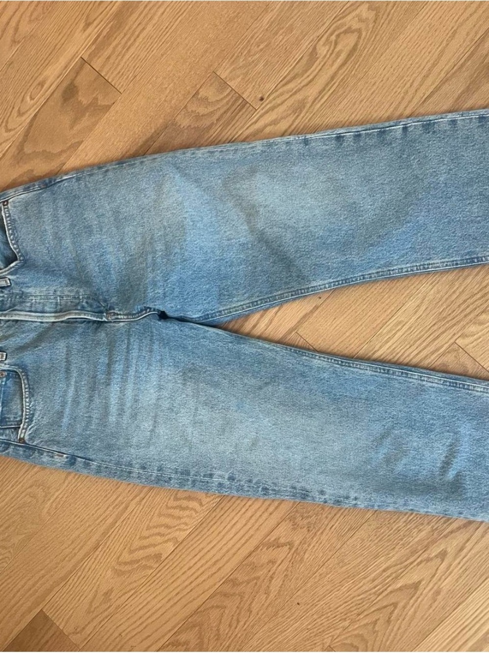 AGOLDE 90s Crop Jean. size 25